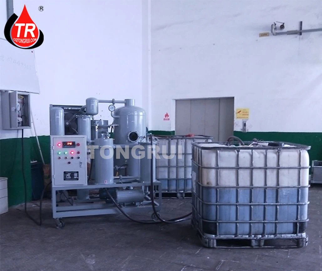 high vacuum hydraulic oil purification machine