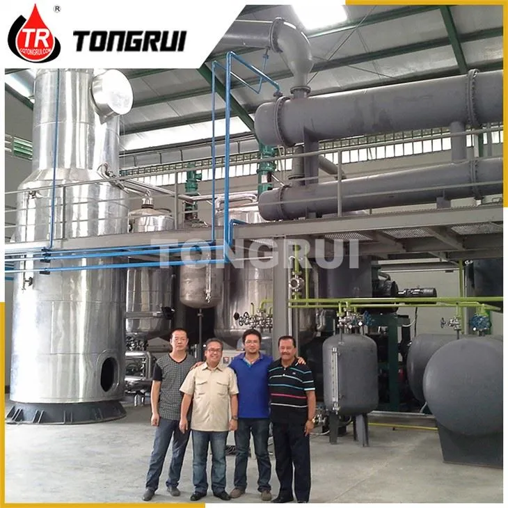Black Engine Oil Recycling Machine